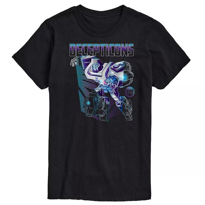 Mens Transformers Decepticons Grid Logo Tee Product Image