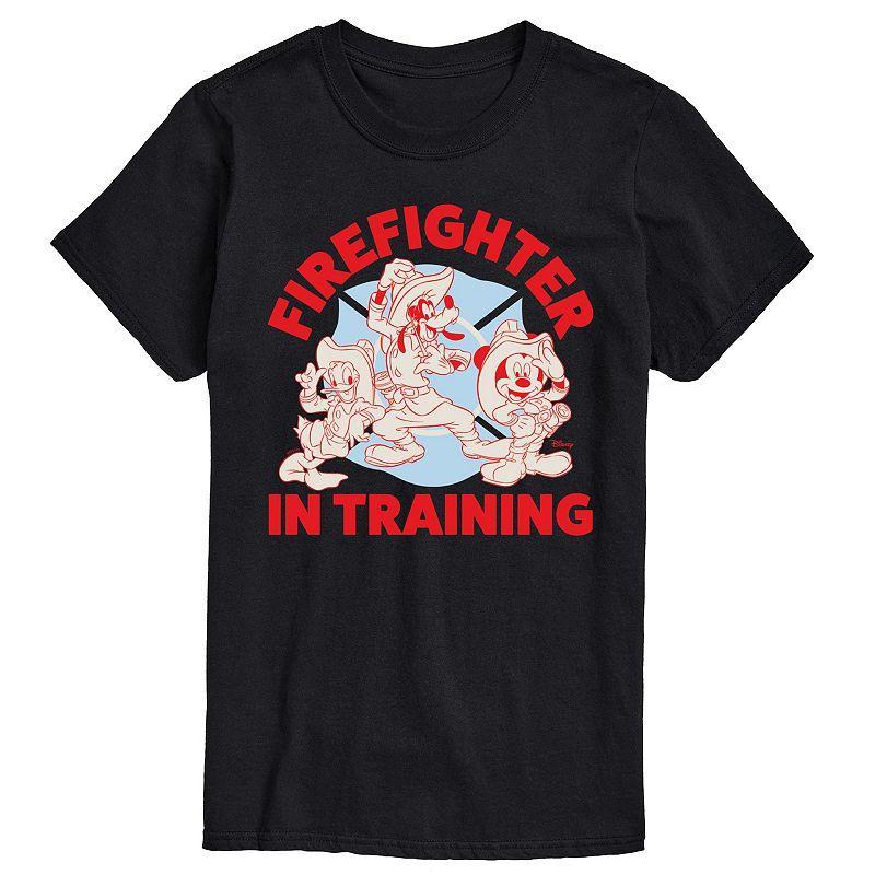 Disneys Mickey Mouse & Friends Mens Firefighter In Training Graphic Tee Product Image