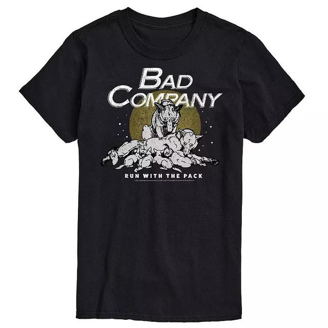 Big & Tall Bad Company Pack Tee, Mens Black Product Image