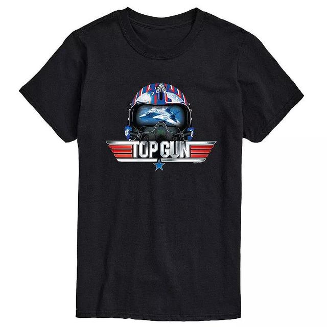 Mens Top Gun Maverick Helmet Tee Product Image