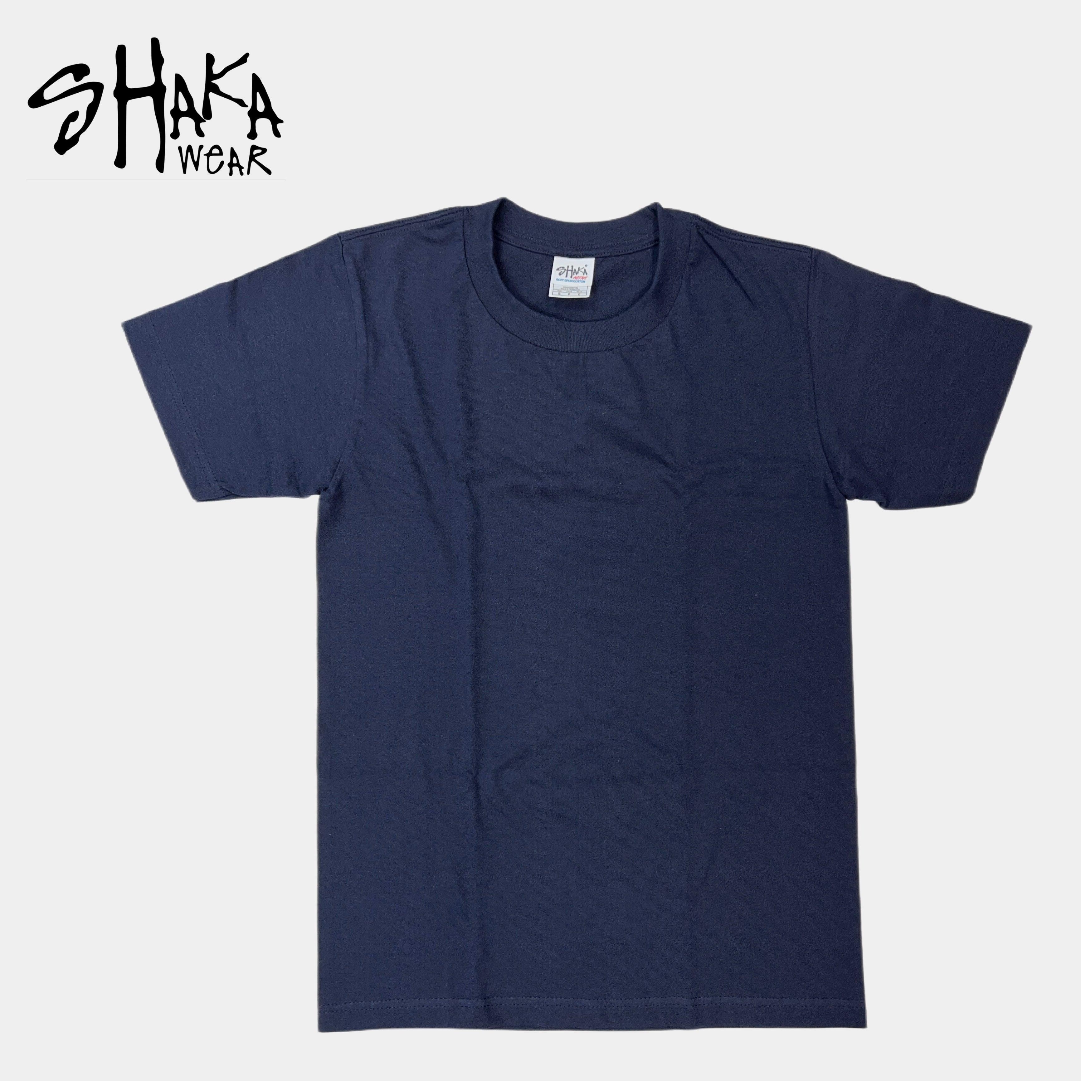 Shaka Wear 6.0 oz Active Short Sleeve T-Shirt (Brown/Charcoal Grey/Heather Grey/Khaki/Navy) Male Product Image