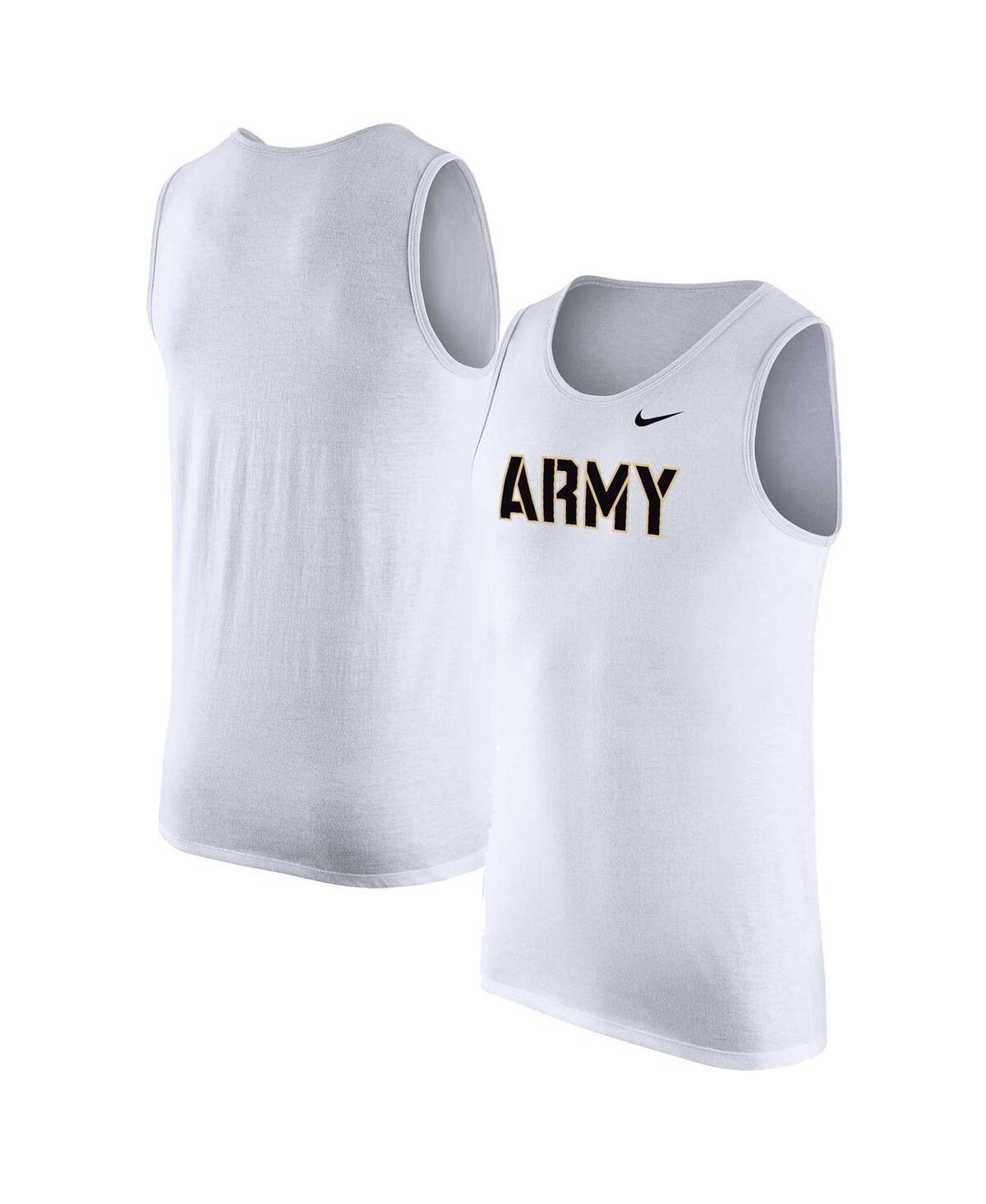 Mens Nike White Army Black Knights Tank Top Product Image