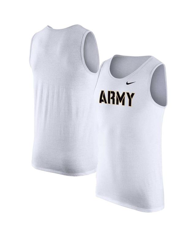 Mens Nike White Army Black Knights Tank Top Product Image