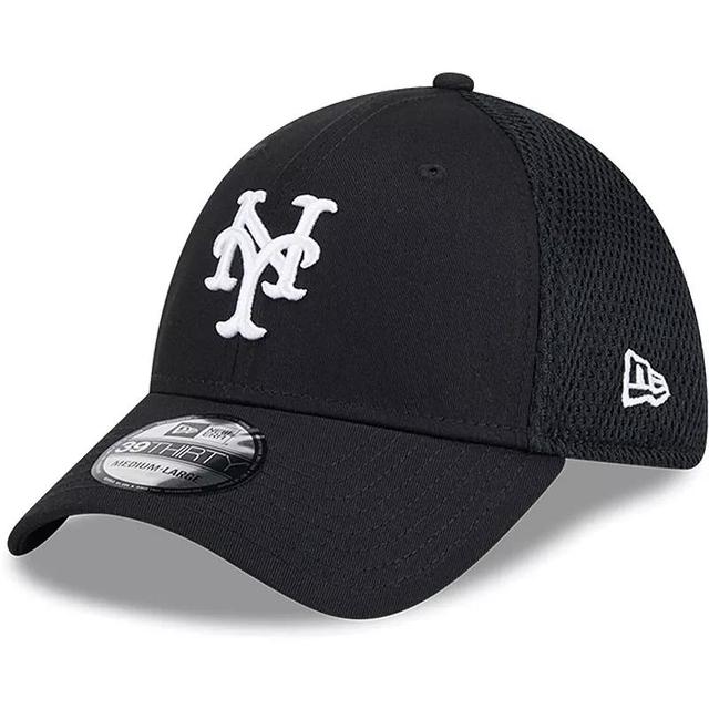 Mens New Era New York Mets Evergreen & White Neo 39THIRTY Flex Hat Product Image