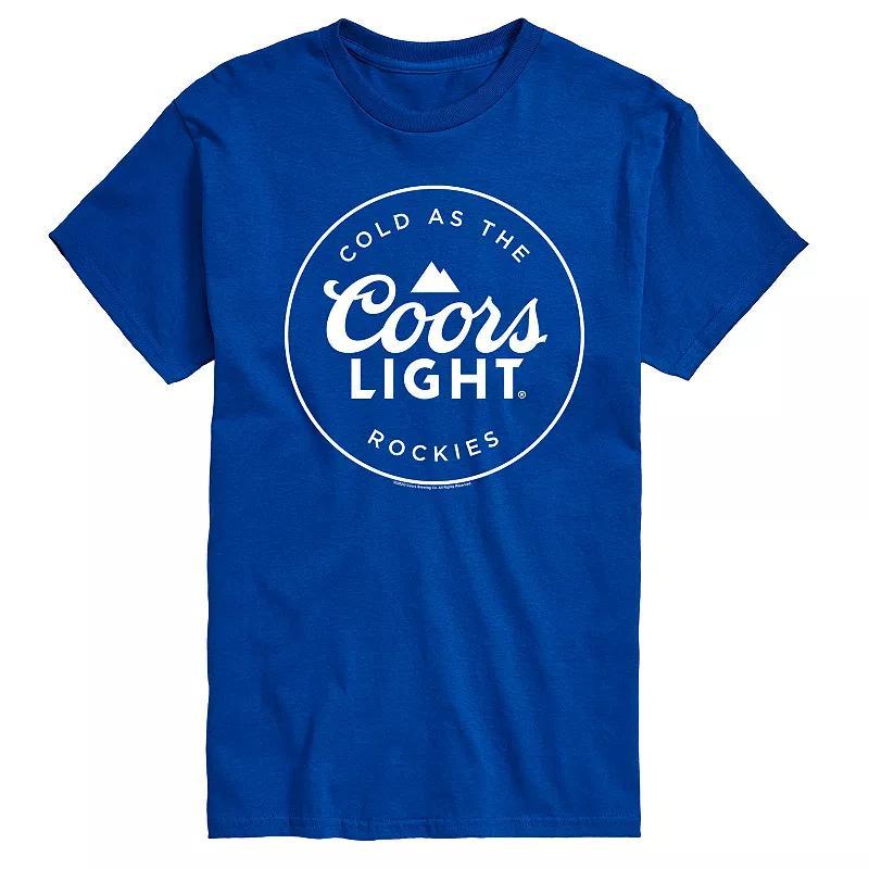 Big & Tall Coors Light Cold As The Rockies Graphic Tee, Mens Product Image