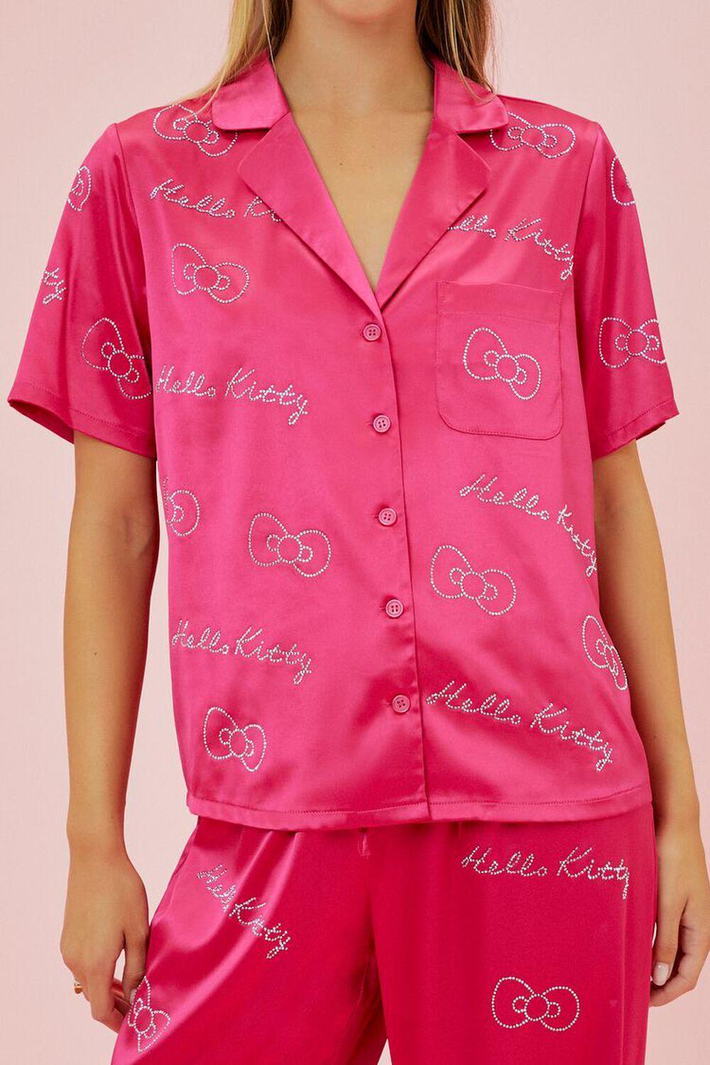 Hello Kitty Pajama Shirt & Pants Set | Forever 21 Product Image