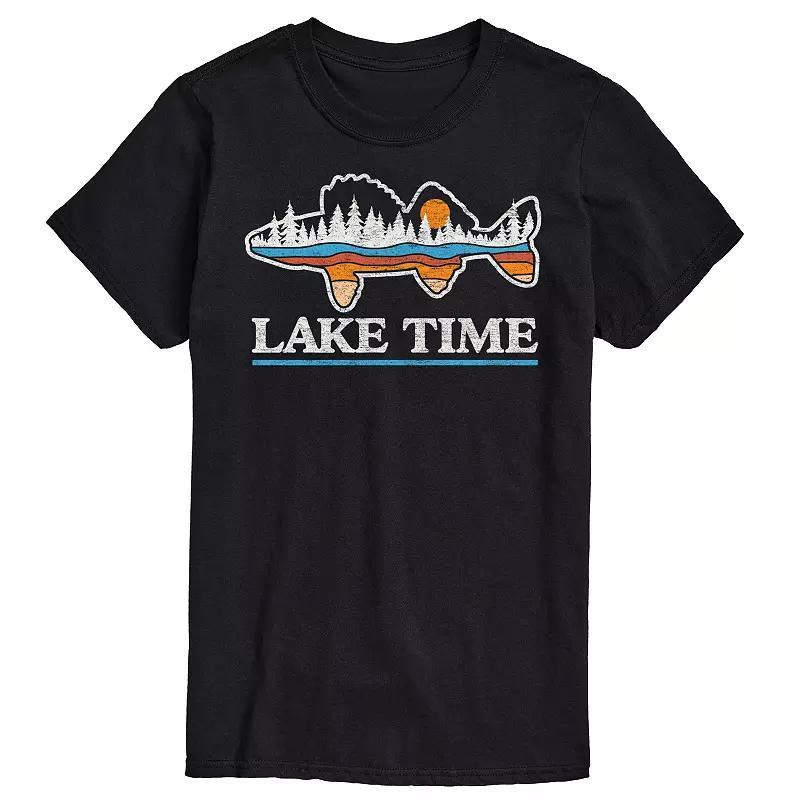 Mens Lake Time Graphic Tee Product Image