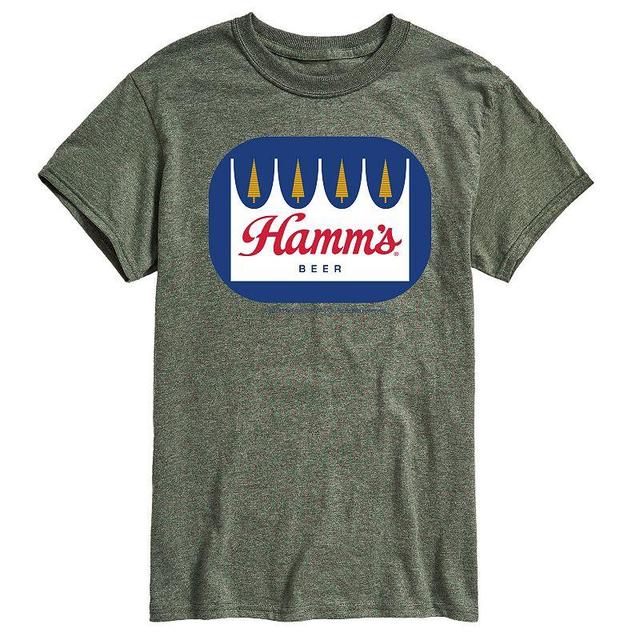 Mens Hamms Logo Graphic Tee Med Grey Product Image