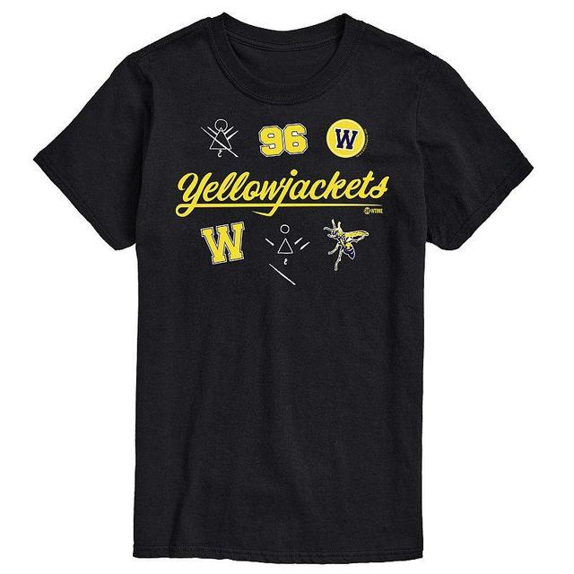 Mens Yellowjackets Icons Graphic Tee Product Image