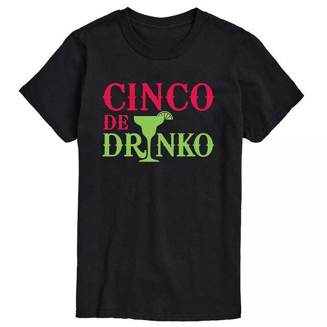 Big & Tall Cinco De Drinko Tee, Mens Product Image