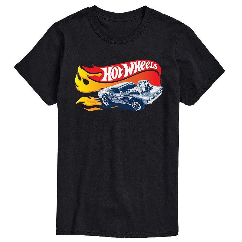 Mens Hot Wheels Flames Tee Product Image