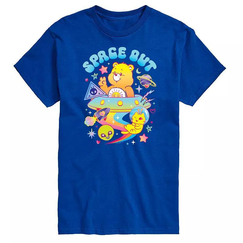 Big & Tall Care Bears Space Out Graphic Tee, Mens Product Image