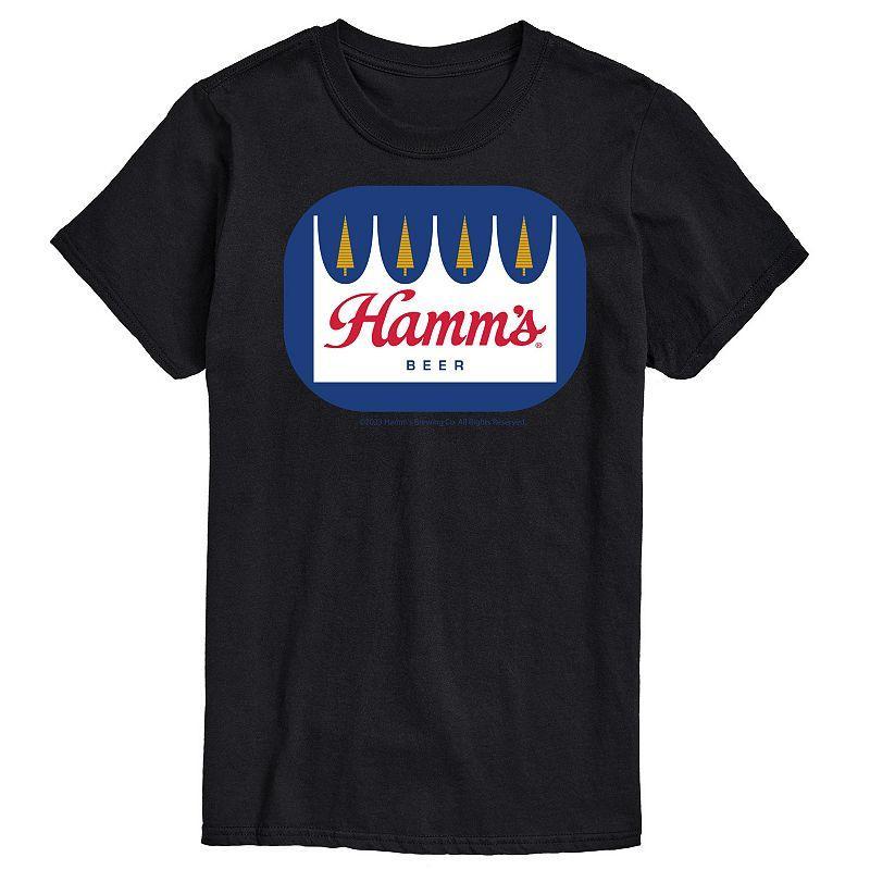 Mens Hamms Logo Graphic Tee Med Grey Product Image