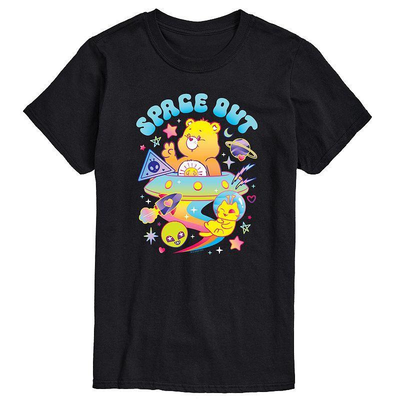 Big & Tall Care Bears Space Out Graphic Tee, Mens Product Image