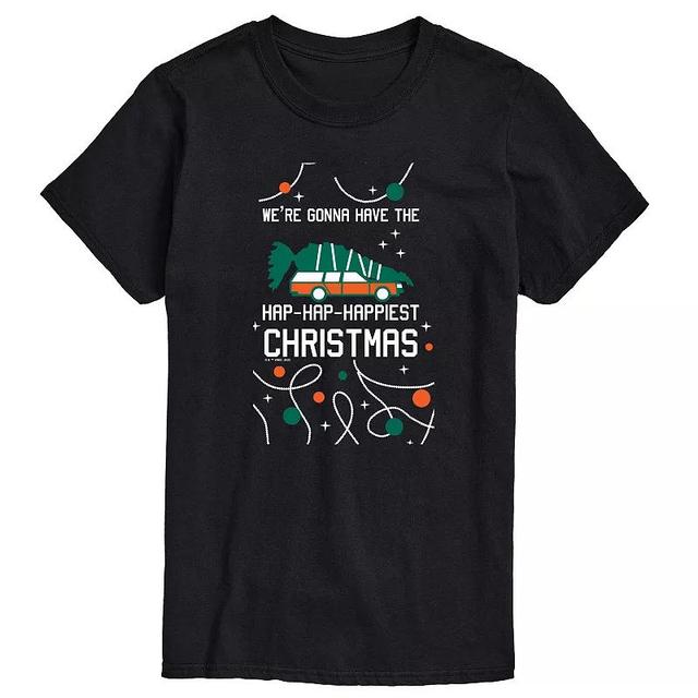 Big & Tall National Lampoons Christmas Vacation Griswold Family Christmas Graphic Tee, Mens Blue Product Image