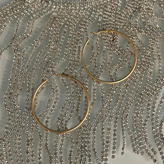 Cleopatra Gold Hoops Product Image