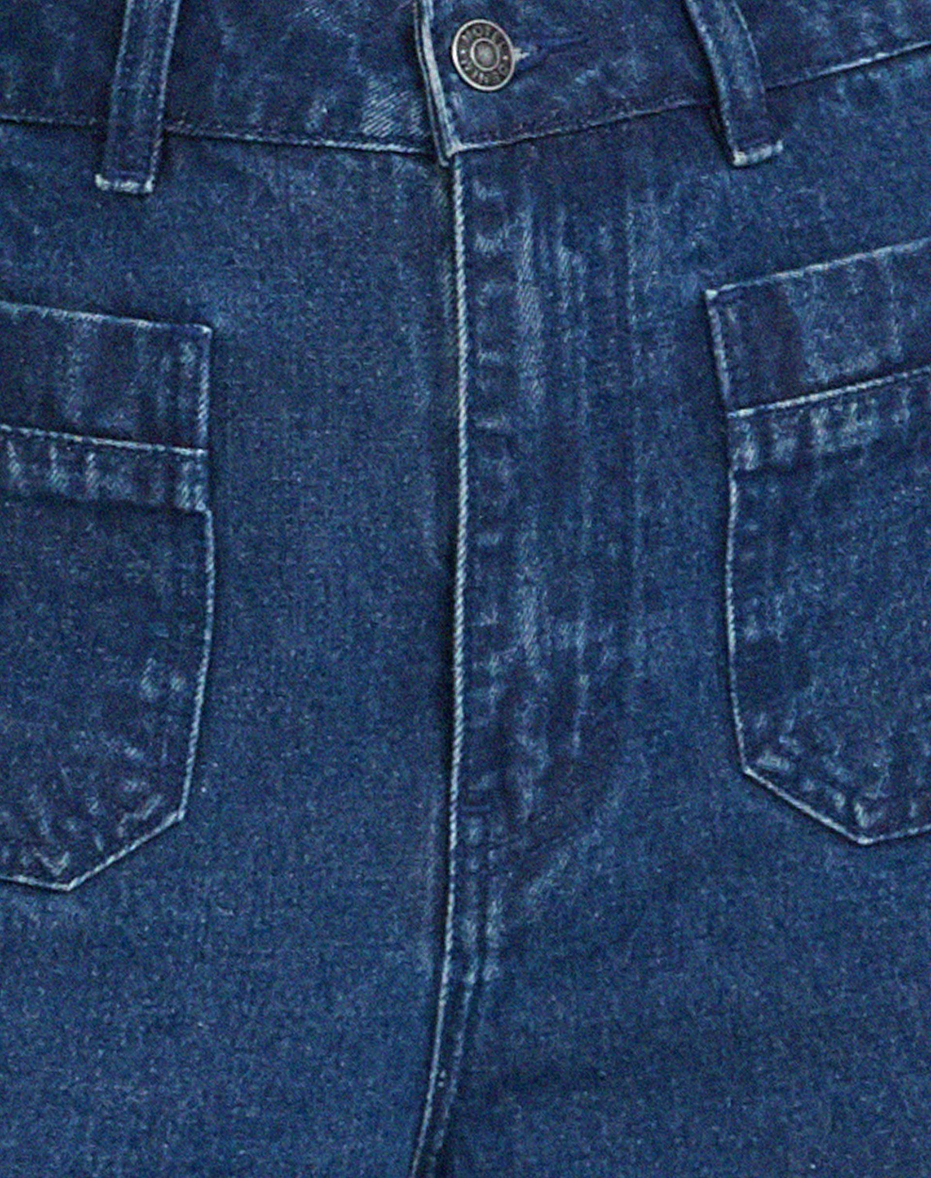 Retro Pocket Flare Jeans in 90's Indigo Product Image