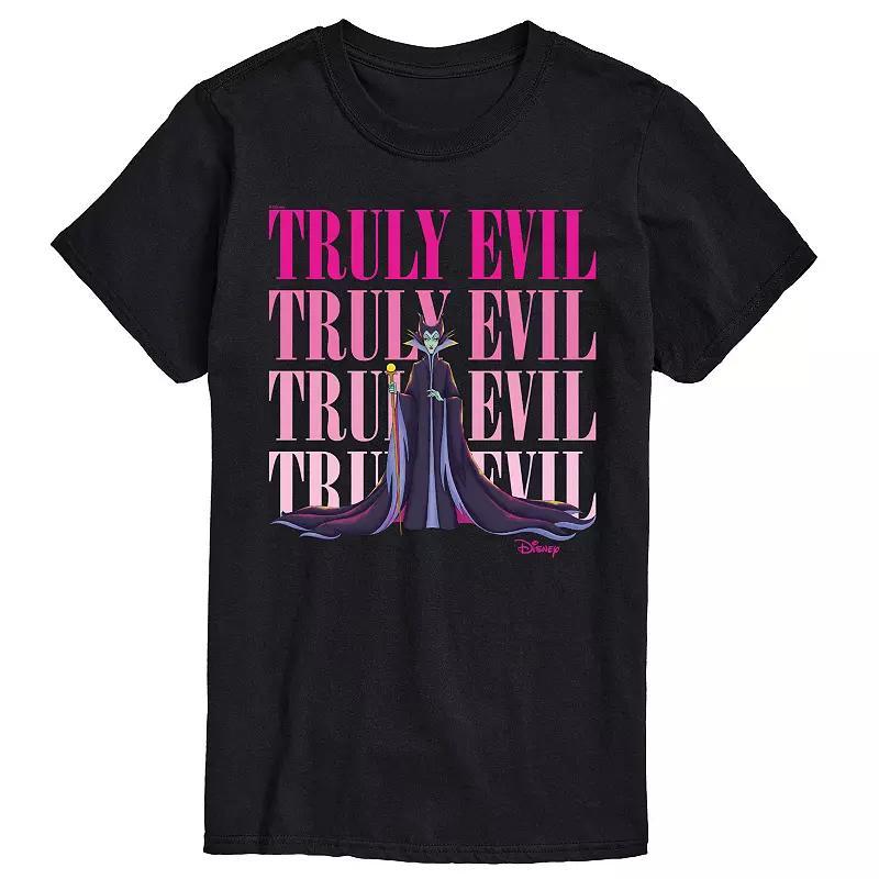 Disney Villains Maleficent Big & Tall Truly Evil Graphic Tee, Mens Product Image