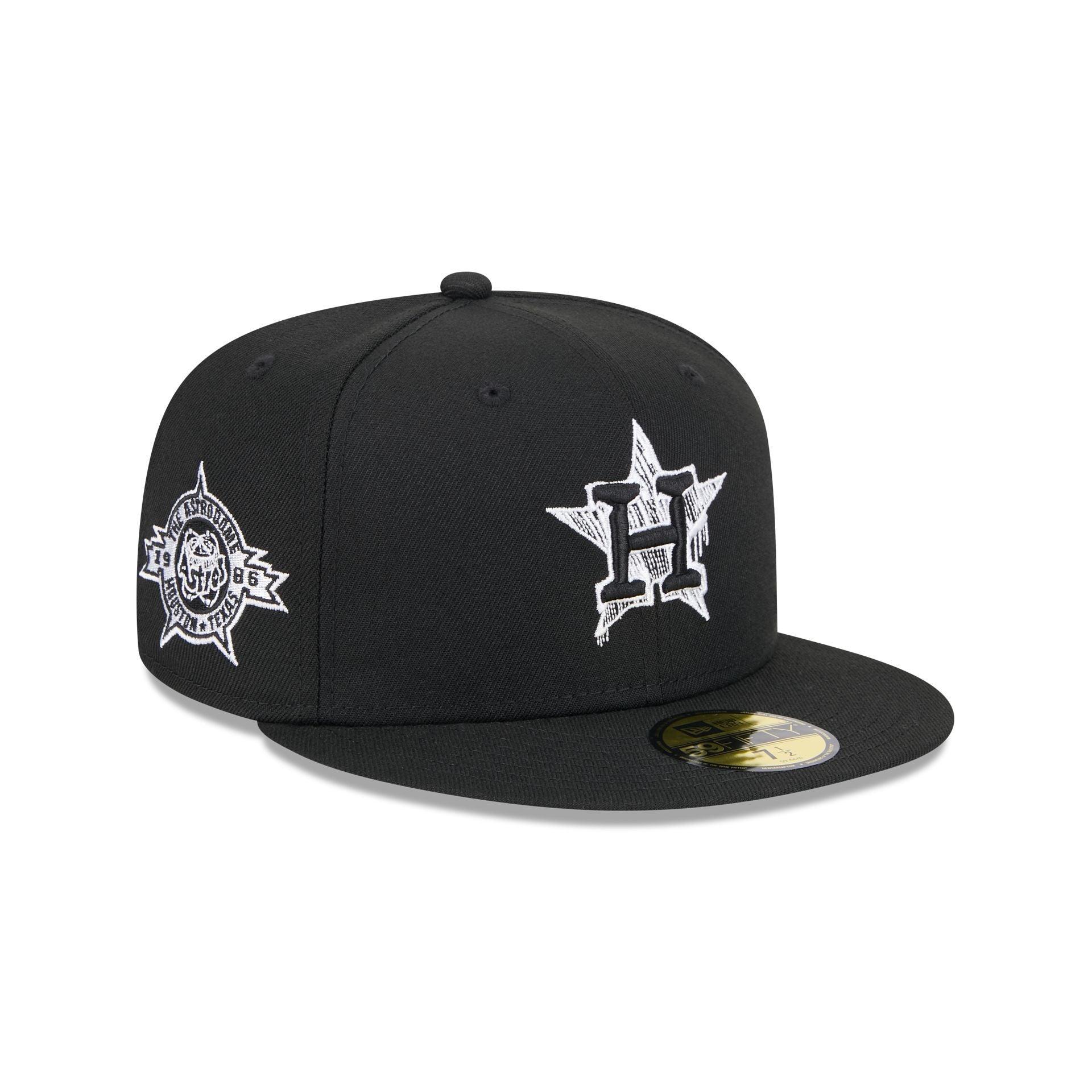 Houston Astros Hi Vis Doodle 59FIFTY Fitted Hat Male Product Image