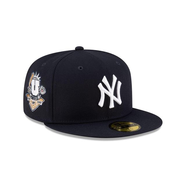 Undefeated x New York Yankees Navy 59FIFTY Fitted Hat Male Product Image