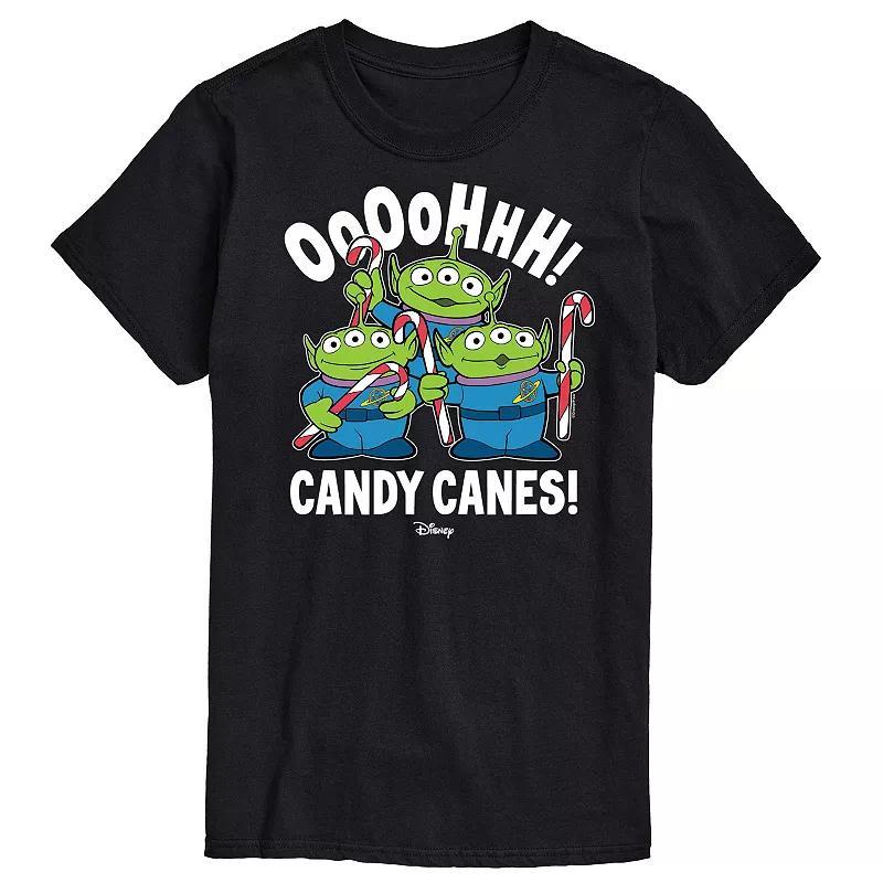 Disney / Pixars Toy Story Aliens Mens Ohh Candy Canes Graphic Tee Product Image