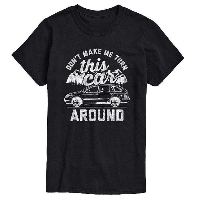 Mens Turn This Car Around Graphic Tee Product Image