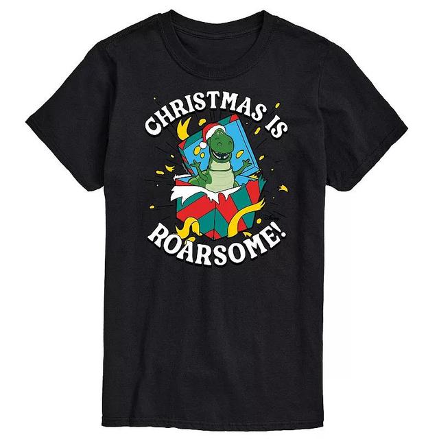 Disney / Pixars Toy Story 4 Rex Mens Christmas Is Roarsome Graphic Tee Product Image