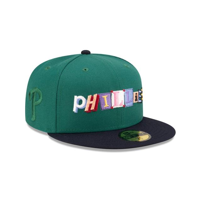 Just Caps Note Pack Philadelphia Phillies 59FIFTY Fitted Hat Male Product Image