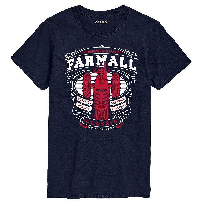 Mens Case IH Farmall Classic Tee Blue Product Image