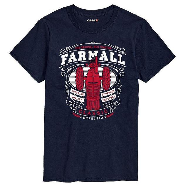 Mens Case IH Farmall Classic Tee Blue Product Image