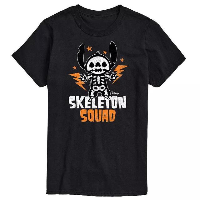 Disneys Lilo & Stitch Mens Skeleton Squad Tee Product Image