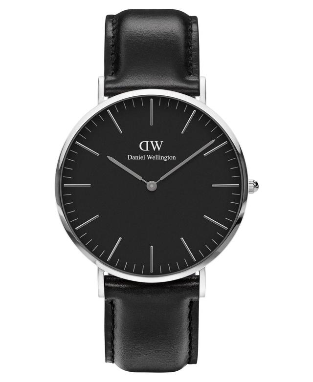 Daniel Wellington Classic Sheffield Leather Strap Watch, 40mm Product Image