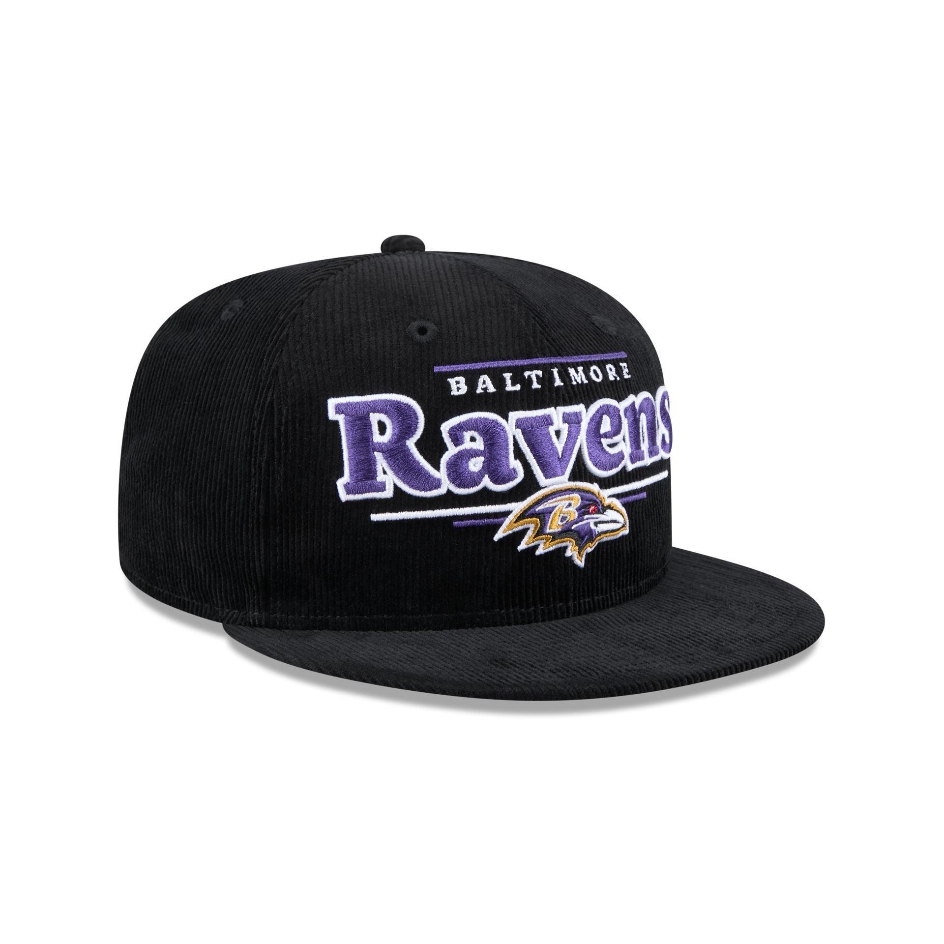 Baltimore Ravens Throwback Display 9FIFTY Snapback Hat Male Product Image