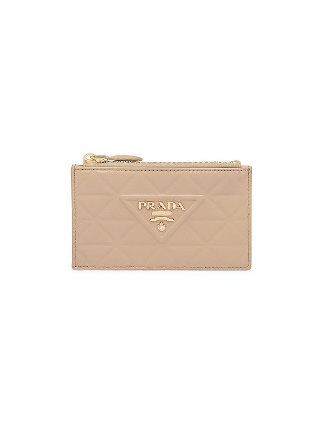 Womens Leather Card Holder Product Image