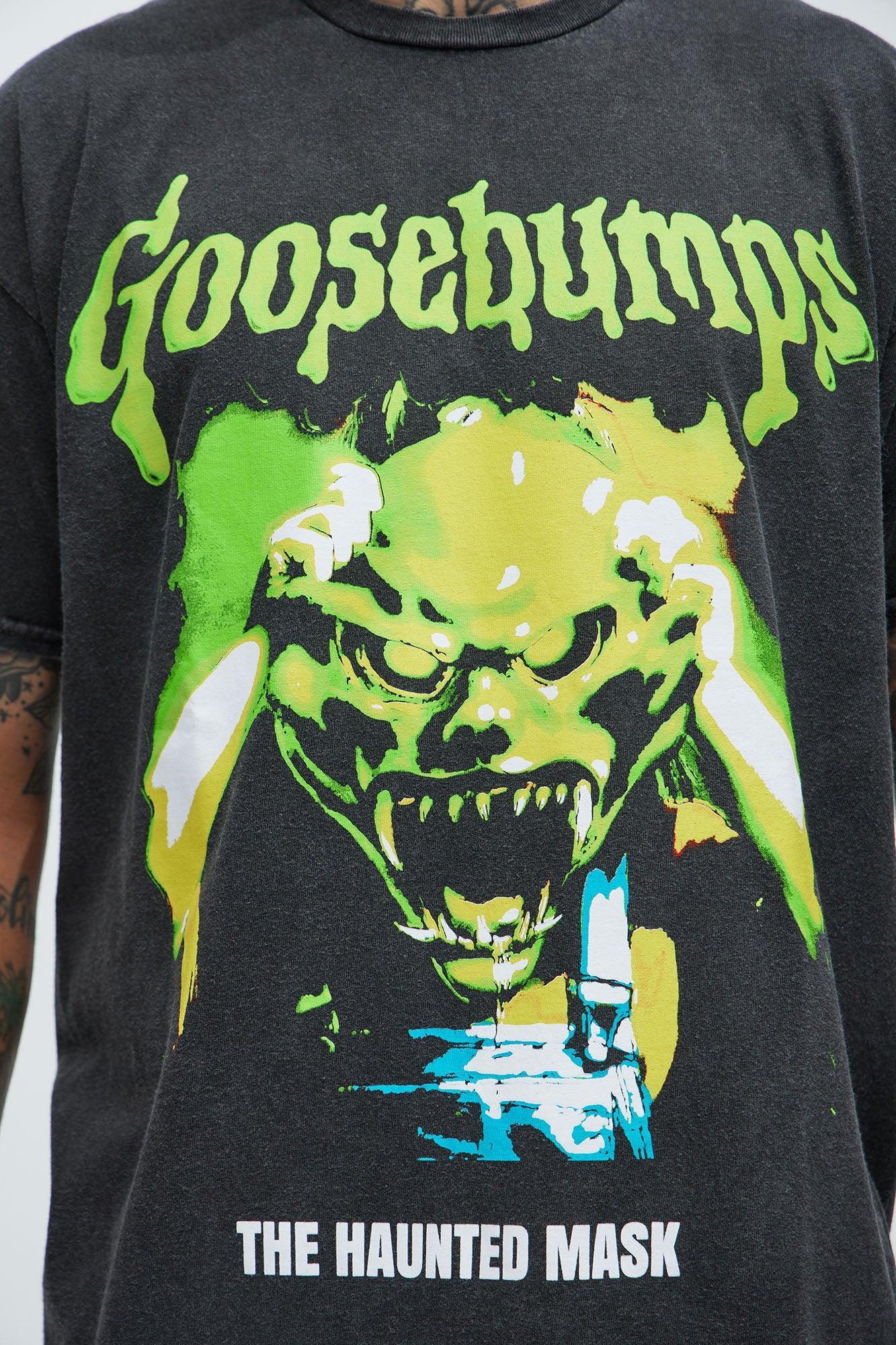 Goosebumps The Haunted Mask Short Sleeve Tee - Black Product Image