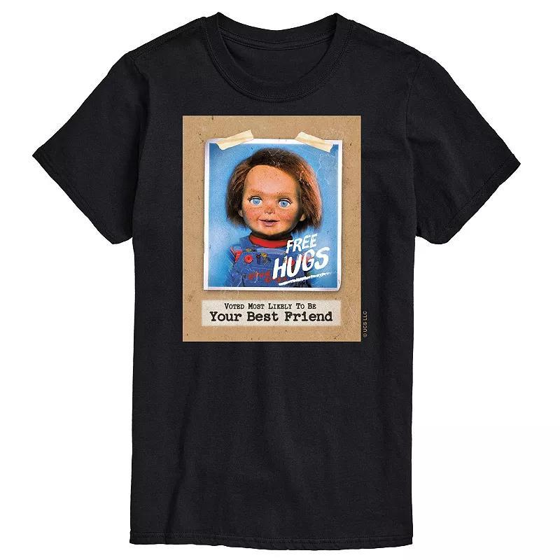 Big & Tall Chucky Free Hugs Graphic Tee, Mens Product Image