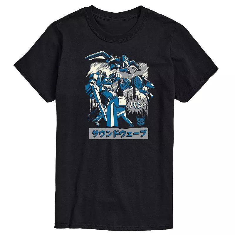 Mens Transformers Soundwave Graphic Tee Product Image