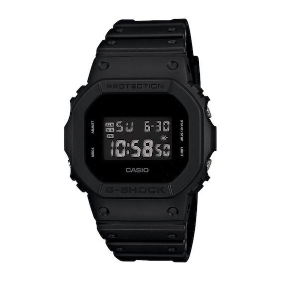 Men's Casio G-Shock Classic Black Resin Strap Watch with Octagonal Dial (Model: Dw5600Bb-1) Product Image