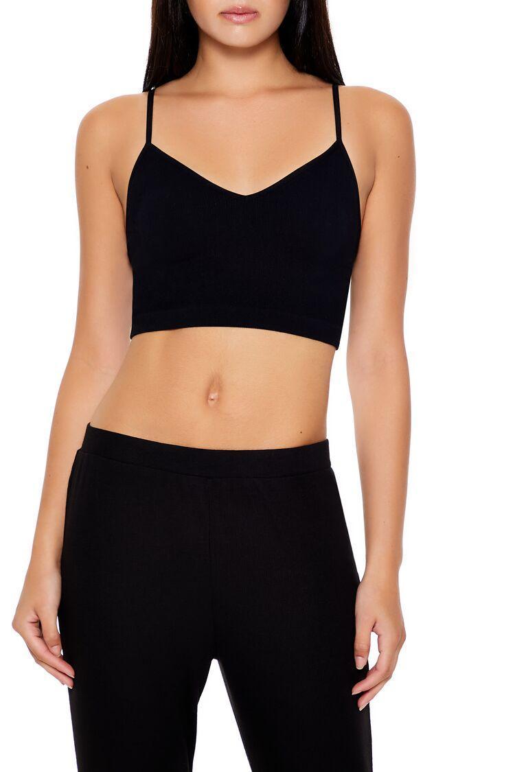 Seamless V-Neck Bralette | Forever 21 Product Image