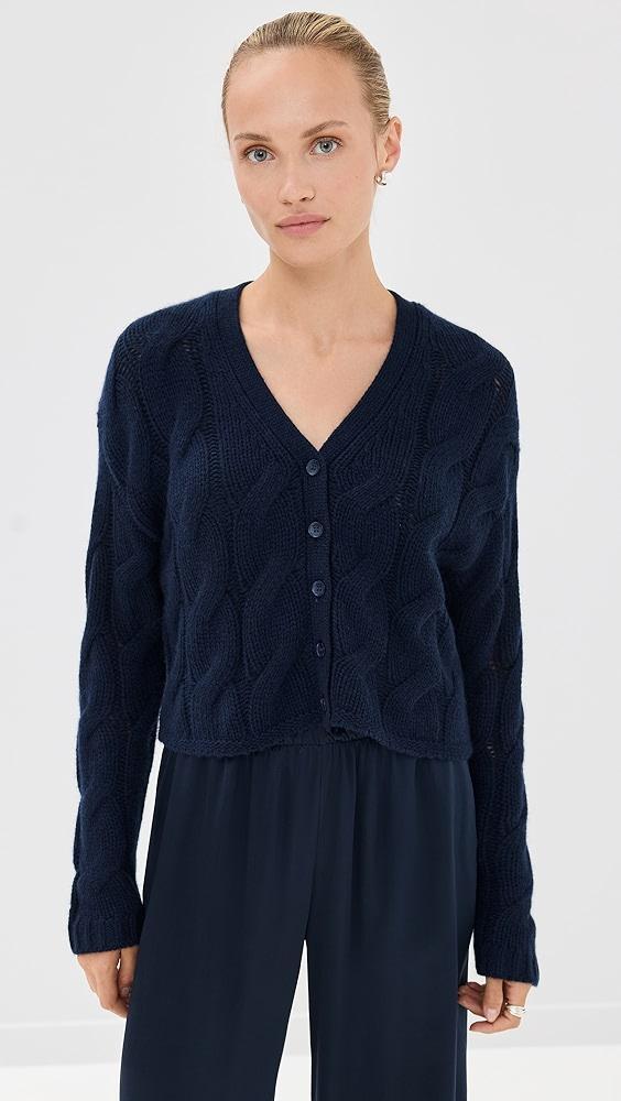 Sablyn Cashmere Cable Knit Cardigan | Shopbop Product Image