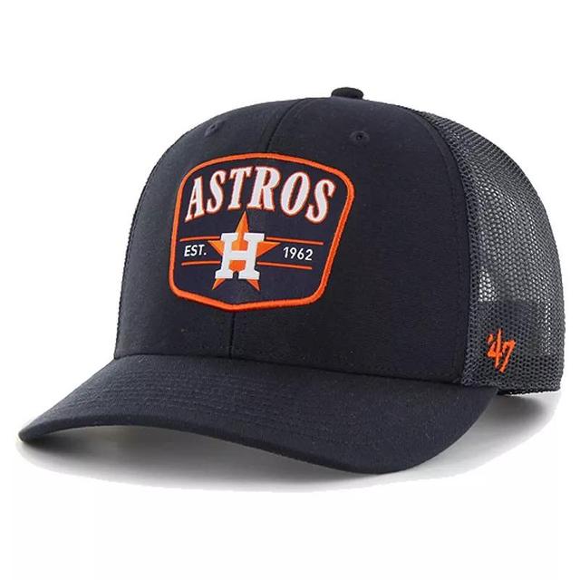 47 Brand Mens Navy Houston Astros Squad Trucker Adjustable Hat Product Image