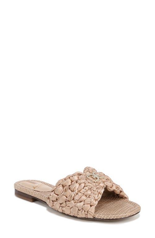 Sam Edelman Bridget Slide Sandal Ecru Ribbon Product Image