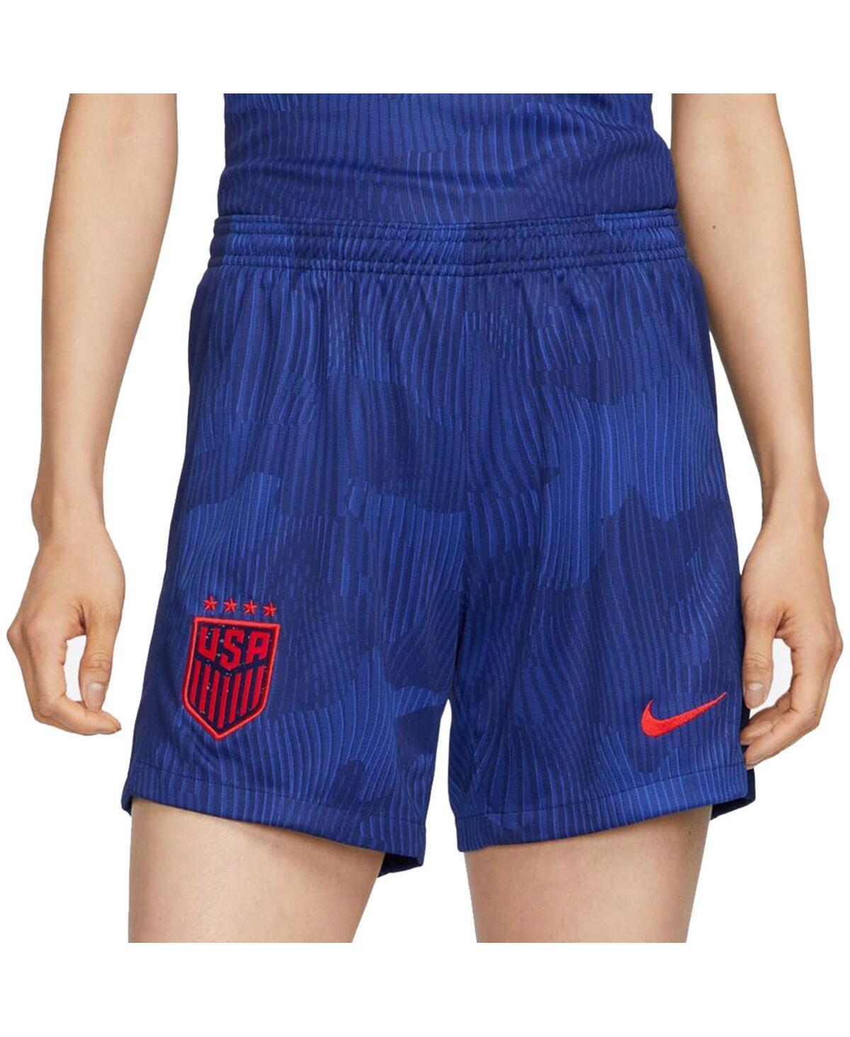 Womens Nike Blue Uswnt 2023 Away Stadium Shorts Product Image