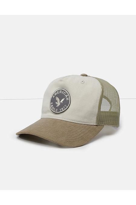 AE Colorblock Twill Trucker Hat Men's Product Image