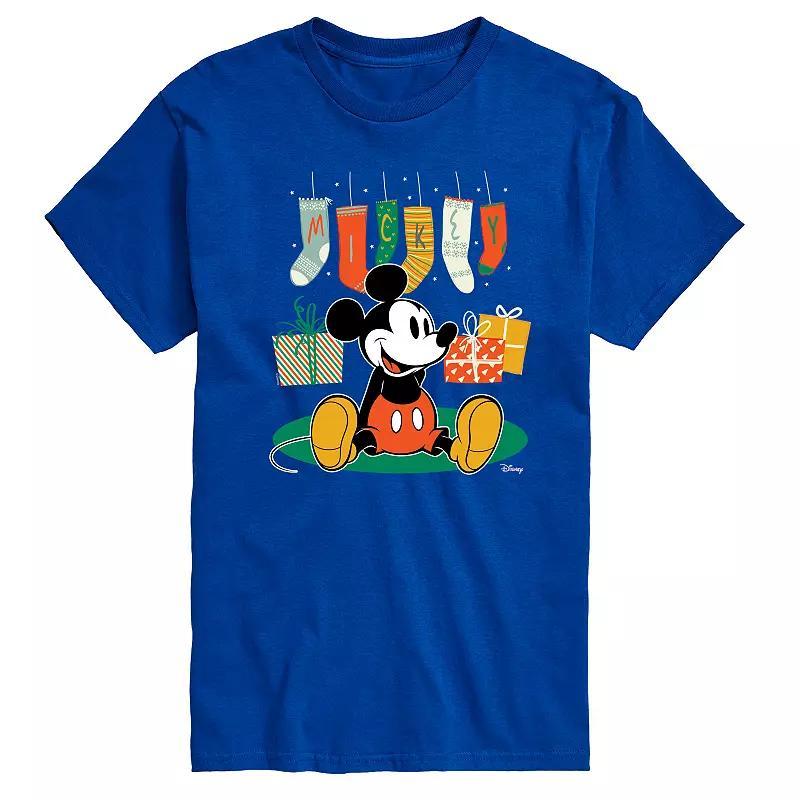 Disneys Mickey Mouse Mens Stocking Graphic Tee Product Image