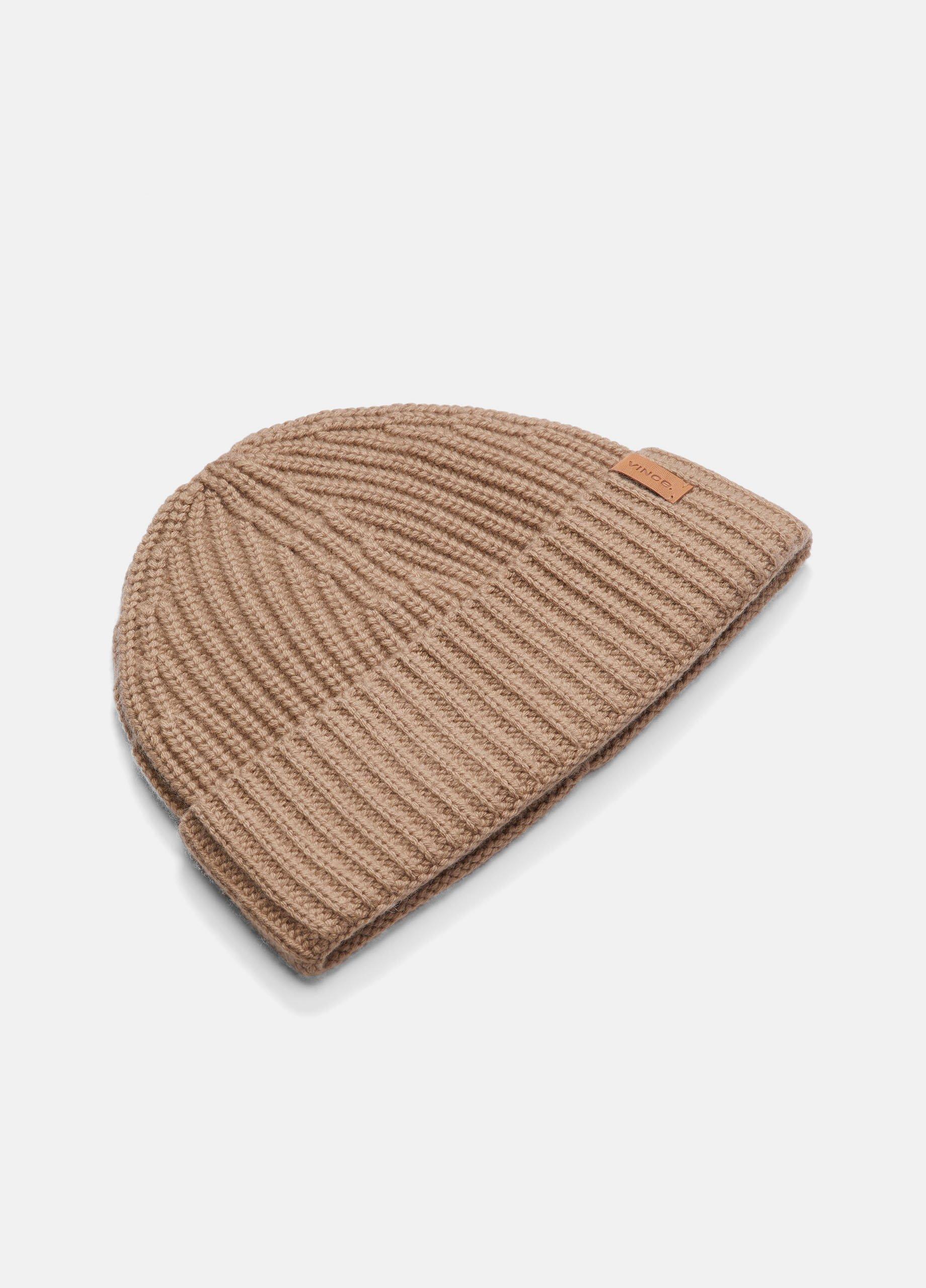 Wool-Cashmere Shaker-Stitch Hat Product Image