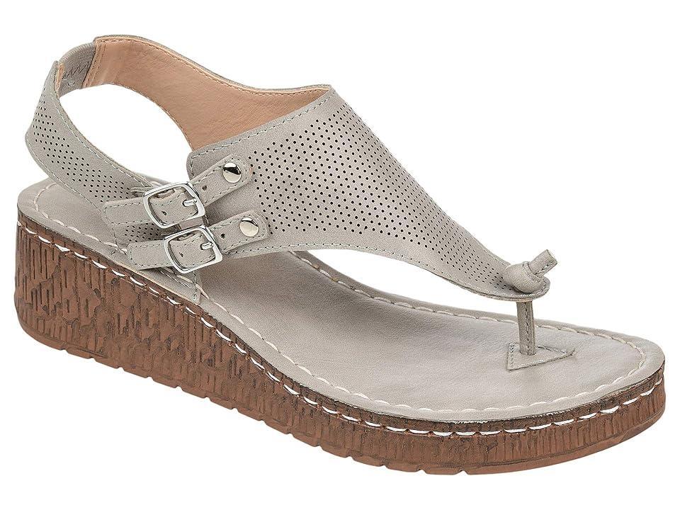 Journee Collection Mckell Womens Wedge Sandals Product Image