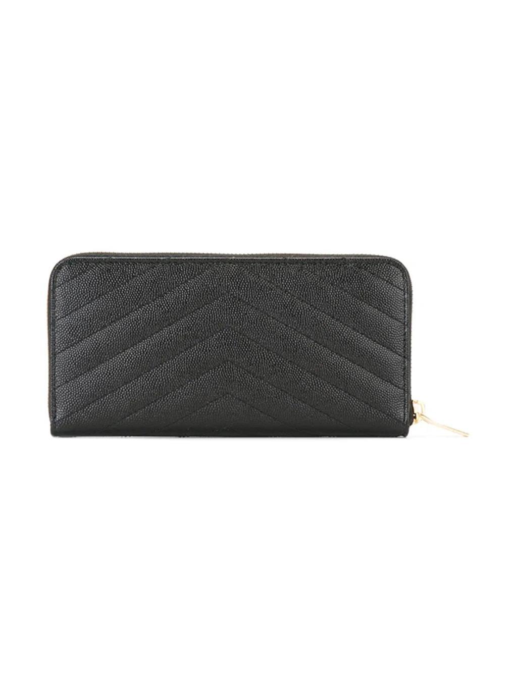 Monogram Zip-around Wallet In Black Product Image