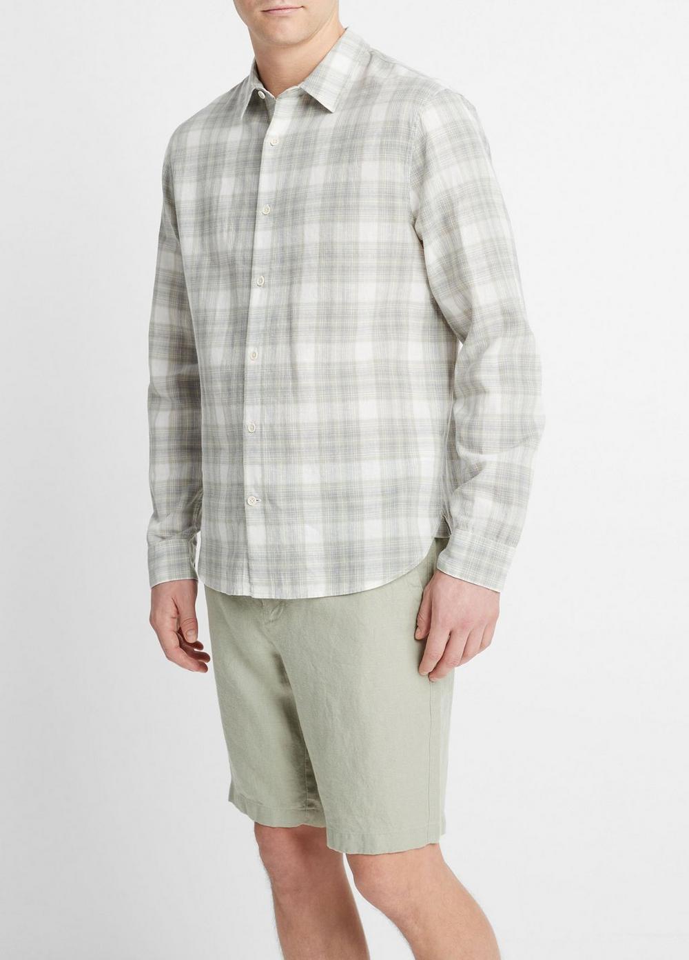 Salton Plaid Long-Sleeve Shirt Product Image