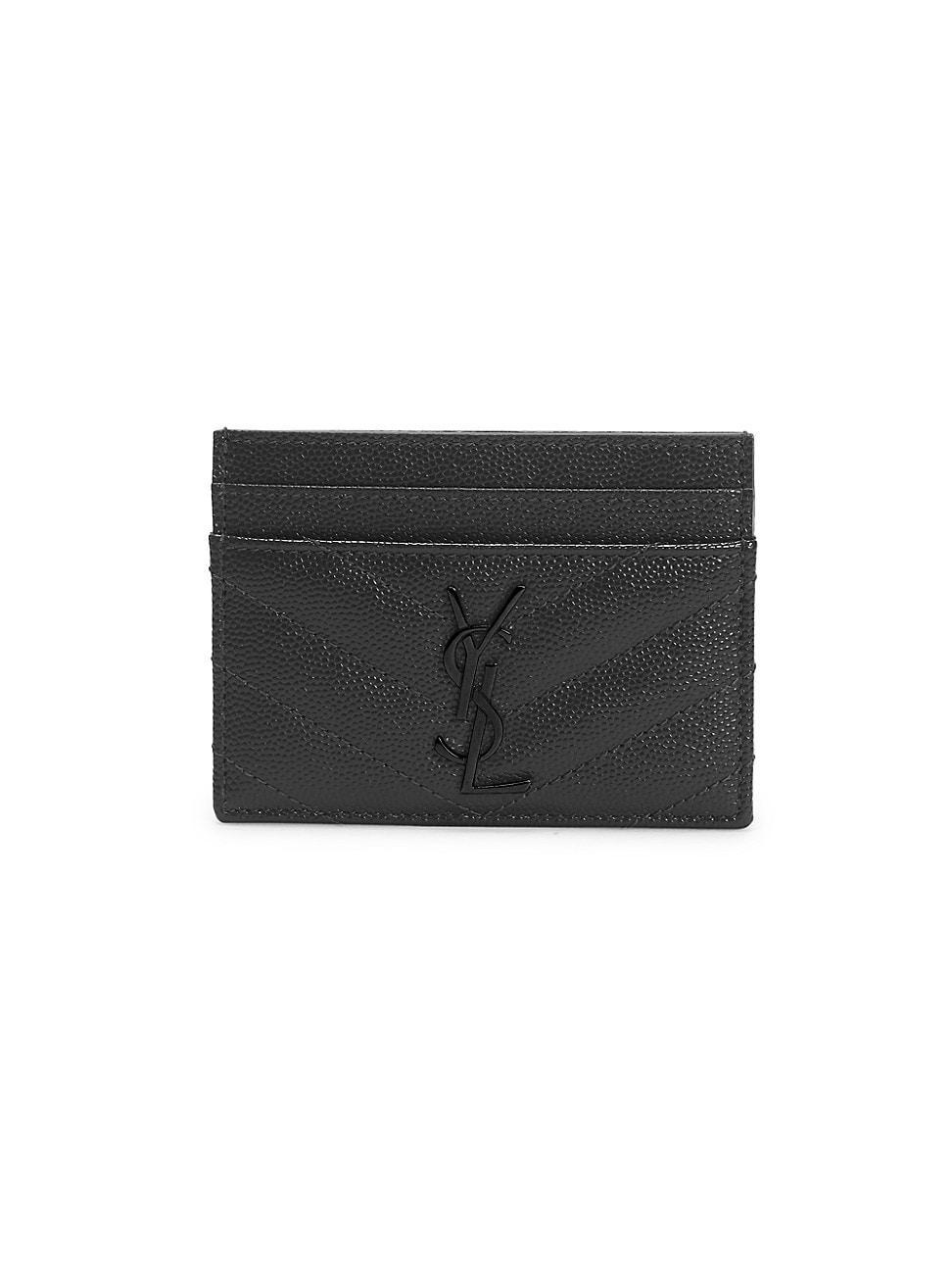 Womens Monogram Matelass Leather Card Case Product Image